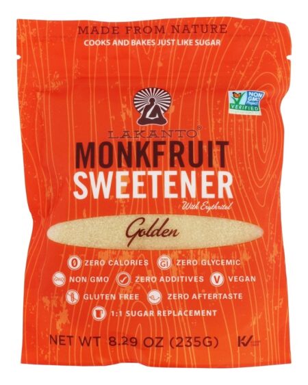 Adoçante Dourado Monkfruit - 8.29 oz. Lakanto