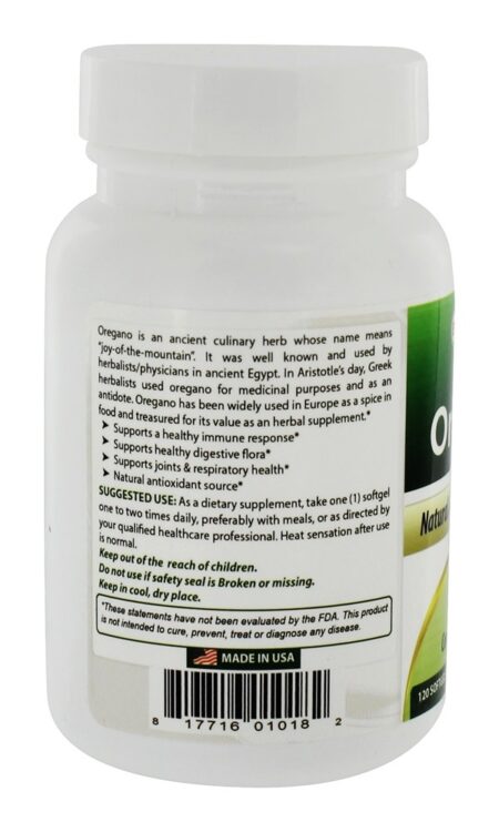 Óleo de Orégano 250 mg. - 120 Softgels Best Naturals - Image 3