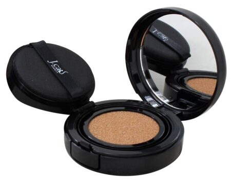 Todos-Em-Um Fundação Amortecer Compacto Médio Bege - 0.46 oz. J.Cat Beauty