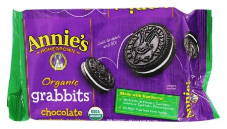 Orgânico Grabbit Sanduíche Bolinhos Chocolate - 8.06 oz. Annie's