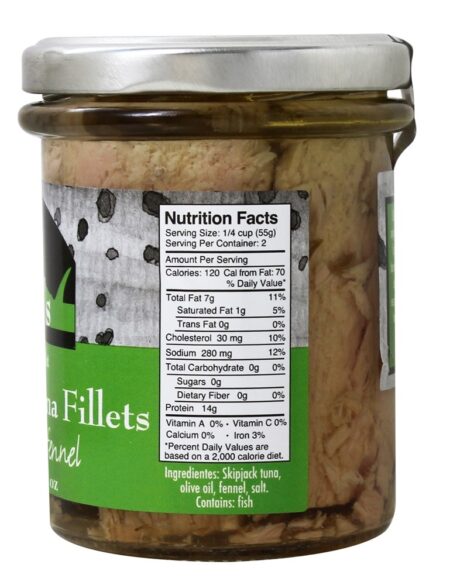 Filetes de Atum Premium Selvagem em Azeite e Funcho - 6.7 oz. Cole's - Image 2