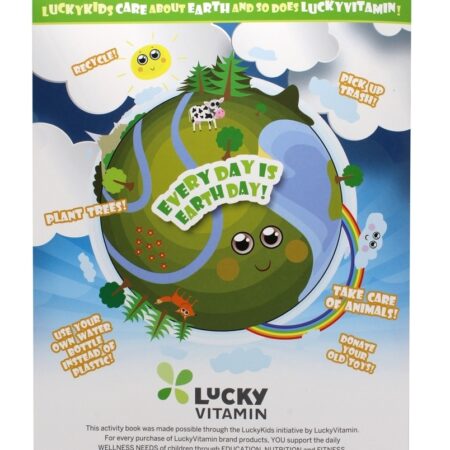 Livro de Atividades do LuckyKids LuckyVitamin Gear - Imagem 2