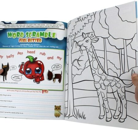 Livro de Atividades do LuckyKids LuckyVitamin Gear - Imagem 4