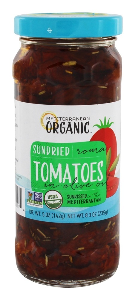 Tomates Sundried em azeite – 8.3 oz. Mediterranean Organic — foto 1 Tomates Sundried em azeite - 8.3 oz. Mediterranean Organic
