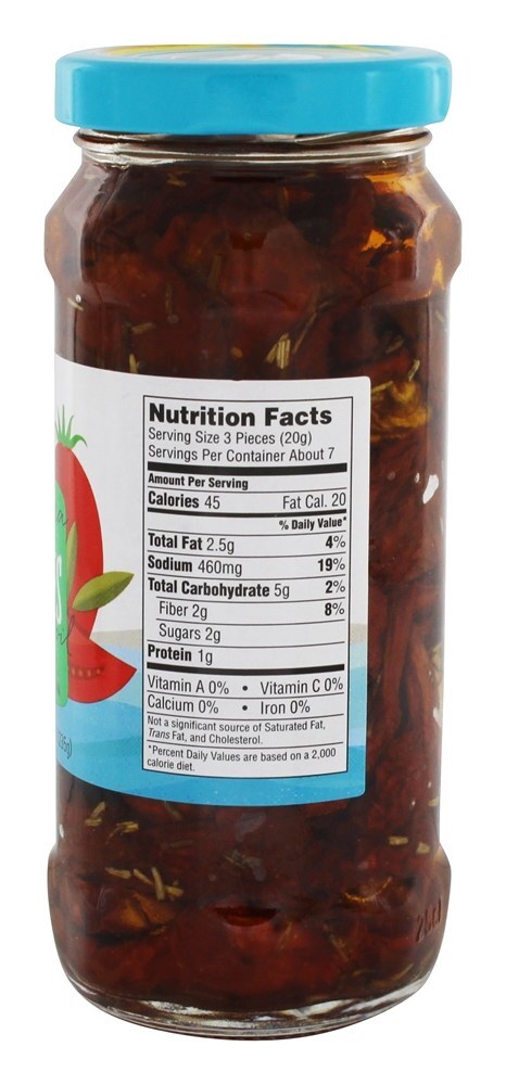 Tomates Sundried em azeite – 8.3 oz. Mediterranean Organic — foto 2 Tomates Sundried em azeite - 8.3 oz. Mediterranean Organic - Imagem 2