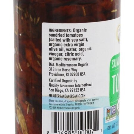 Tomates Sundried em azeite – 8.3 oz. Mediterranean Organic — foto 3 Tomates Sundried em azeite – 8.3 oz. Mediterranean Organic — foto 3