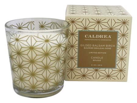 Vidoeiro de bálsamo dourado de vela - 8.1 oz. Caldrea