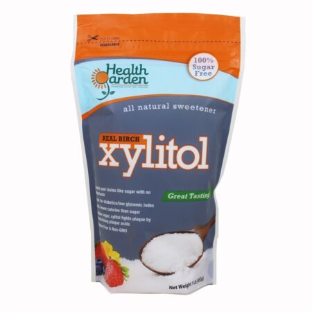 Todo o adoçante natural do xylitol - 16 oz. Health Garden