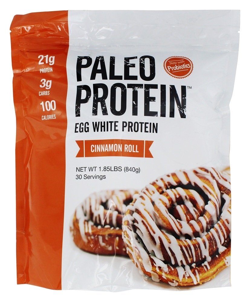 Rolo de Canela Proteína Clara de Ovo de Proteína de Clara de Ovo - 1.85 lbs. Julian Bakery