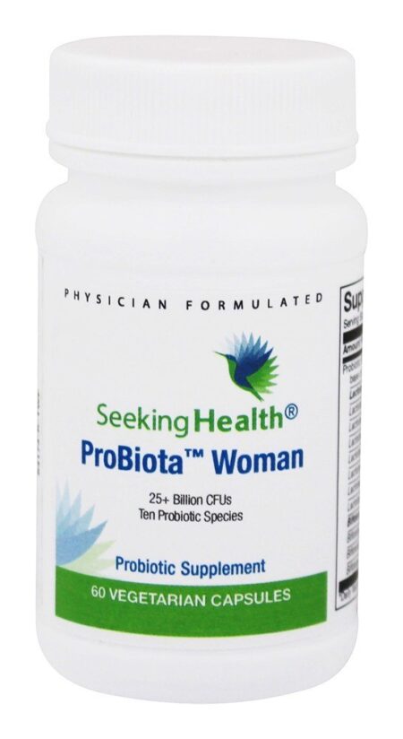 Probiota Mulher Probiotic 25 Bilhões de UFC - Cápsulas vegetarianas 60 Seeking Health