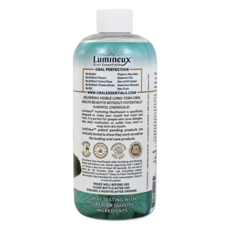 Hidratante bucal medicamente desenvolvido - 16 fl. oz. Lumineux Oral Essentials - Image 2