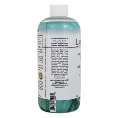 Hidratante bucal medicamente desenvolvido - 16 fl. oz. Lumineux Oral Essentials - Image 3