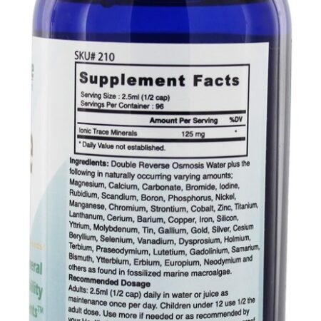 Minerais de Traço Iônico Líquido - 8 fl. oz. Good State - Imagem 2