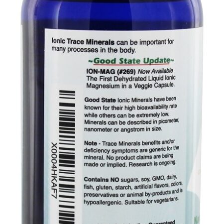 Minerais de Traço Iônico Líquido - 8 fl. oz. Good State - Imagem 3