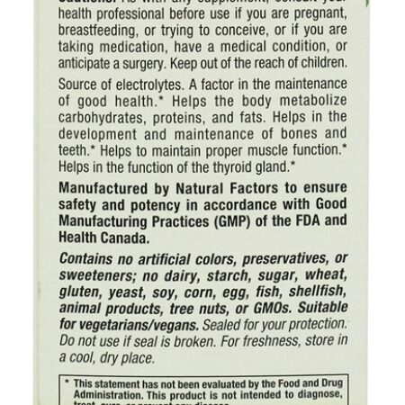 Whole Earth & Sea Profundidade Oceano Minerais Líquido - 3.38 fl. oz. Natural Factors - Imagem 4