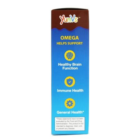 ChocOmega EPA e DHA sem leite para crianças, chocolate e chocolate laranja 150 mg . - 30 Mastigáveis Yum-V's Complete - Imagem 4