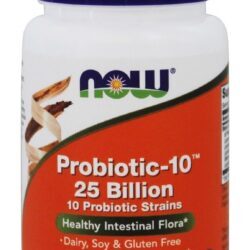 Probiótico-10 25 Bilhões de UFC - 30 Cápsula (s) vegetal (s) NOW Foods