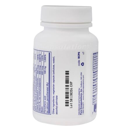 Fórmula B-Complex Plus - Cápsulas 60 Pure Encapsulations - Image 3