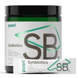 SB3 Probiótico & Prebiótico Simbiótico em Pó Sabor Cranberry - 30 Pacote (s) de Bastão Puori
