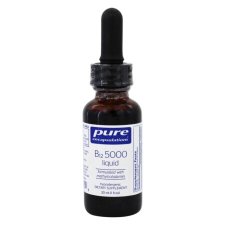 Vitamina B12 Líquida 5000 mcg. - 30 ml. Pure Encapsulations