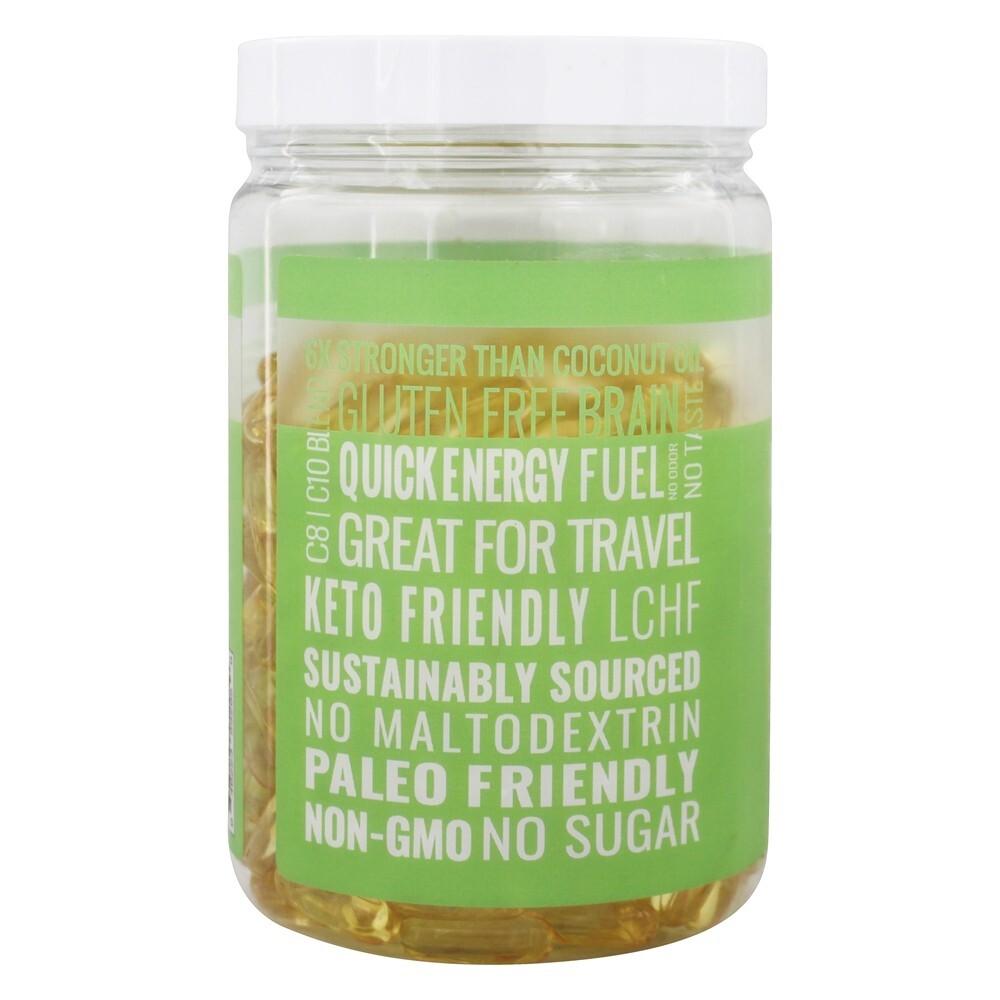 MCT Oil 1000 mg. - 300 Softgels Kiss My Keto - Imagem 3