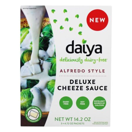 Delicioso Molho De Cheeze De Luxo Dairy-Alfredo Estilo Alfredo - 14.2 oz. Daiya