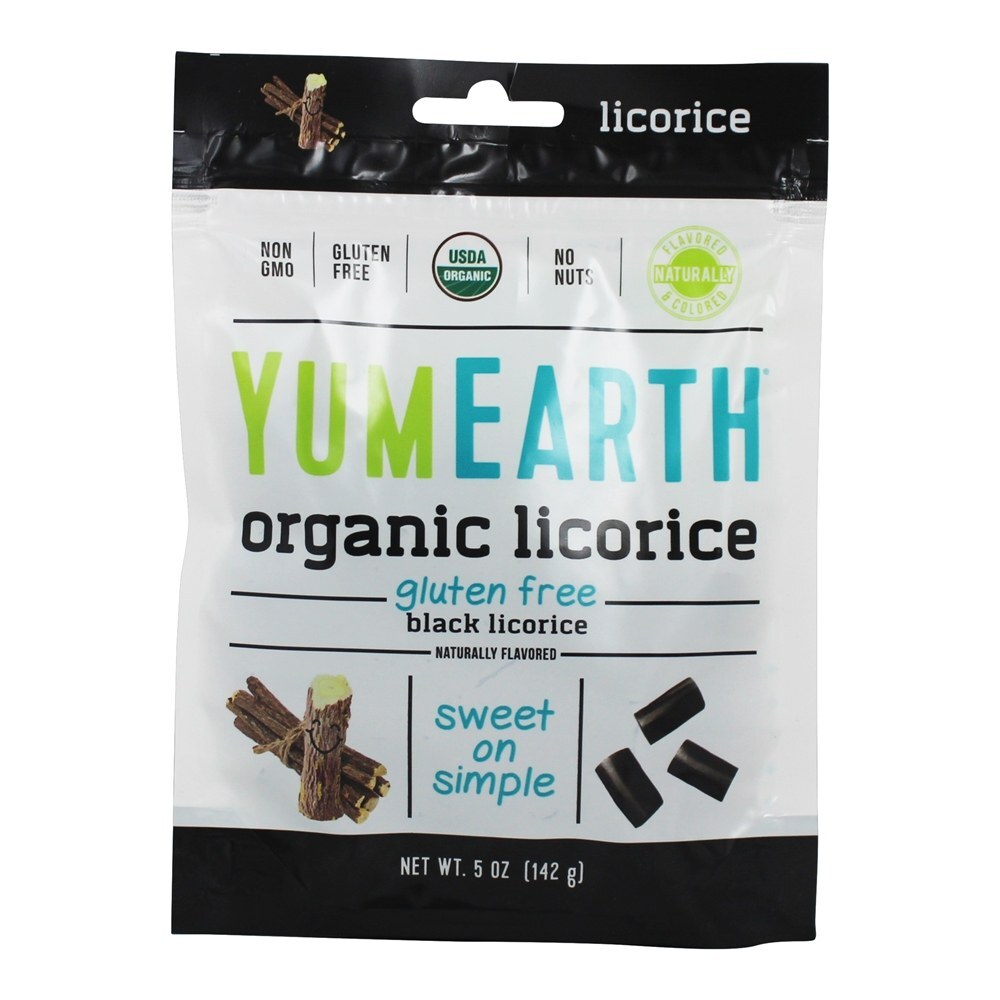 Licorice orgânico sem alface - 5 oz. YumEarth