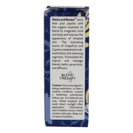 Mistura de Terapia Orgânica Desintoxicação e Renovação de Óleo Essencial - 0.17 fl. oz. Simplers Botanicals - Image 3