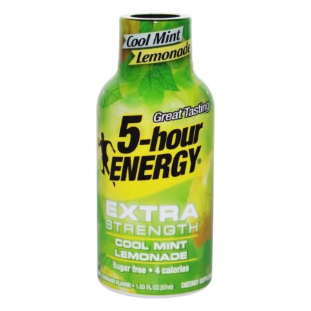 Limonada fresca da hortelã fresca da força extra do tiro da energia - 1.93 fl. oz. 5-Hour Energy