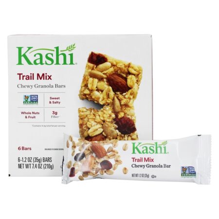 Mix de Trail de Barras de Granola Chewy - 6 Barras Kashi