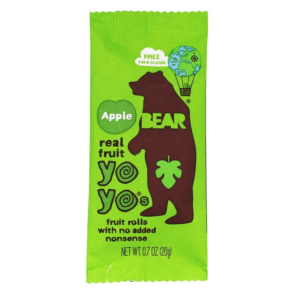 YoYos verdadeira fruta Rolls Apple - 5 Pacote (s) Bear - Imagem 5