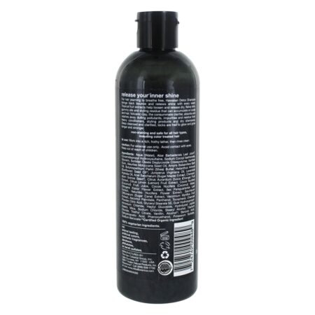 Havaiano Detox Xampu Diário Esclarecendo Vulcânico Argila - 12 fl. oz. Alba Botanica - Image 2