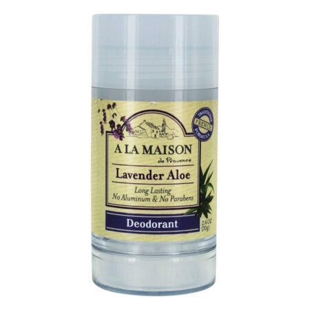 Fórmula francês tradicional de longo prazo desodorante Lavanda Aloe - 2.4 oz. A La Maison