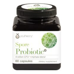 Esporo Probiotic + Triphala Misturar 6 Bilhões de UFC - Cápsulas 60 Youtheory