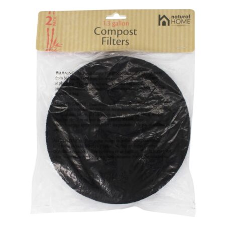 Filtros de Substituição da Lata de Composto 1.3 Galão 7 Polegada - Pacote 2 Natural Home Brands - Image 2