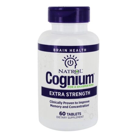 Cognium Potência Extra Para Suporte da Memória & Concentração - 60 Tablets Natrol - Image 2