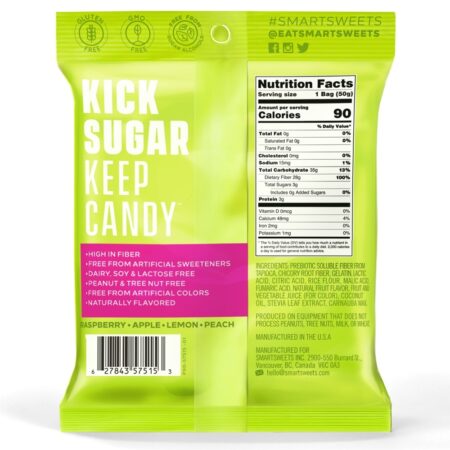 Gummy Bears Sour - 1.8 oz. SmartSweets - Image 2