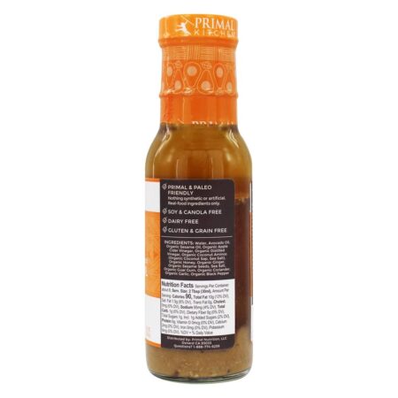 Vinagrete de Óleo de Abacate & Marinada Gergelim Gergelim - 8 fl. oz. Primal Kitchen - Image 2