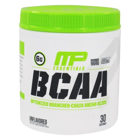 Pó de Aminoácidos de Cadeia Ramificada Otimizado para BCAA Essentials 30 porções sem sabor - 195 Gramas Muscle Pharm