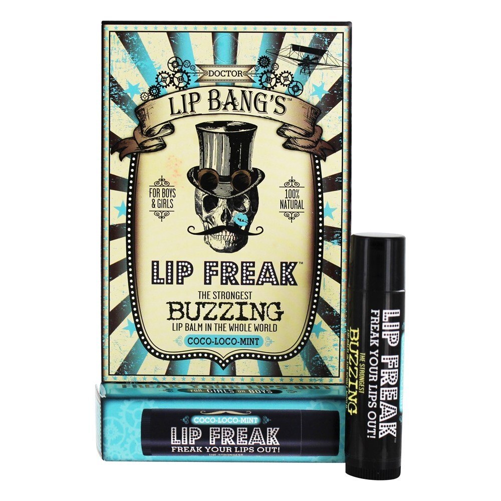 Lip Freak Bálsamo para lábios Coco-Loco Mint - 0.15 oz. Dr. Lip Bang's