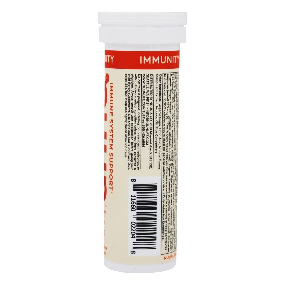 Hidratação Efervescente Sistema Imunológico Suporte Laranja Citrus - 10 Tablets Nuun - Imagem 3