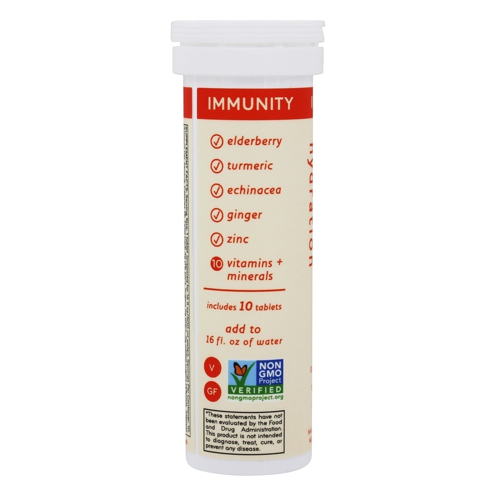 Hidratação Efervescente Sistema Imunológico Suporte Laranja Citrus - 10 Tablets Nuun - Imagem 4