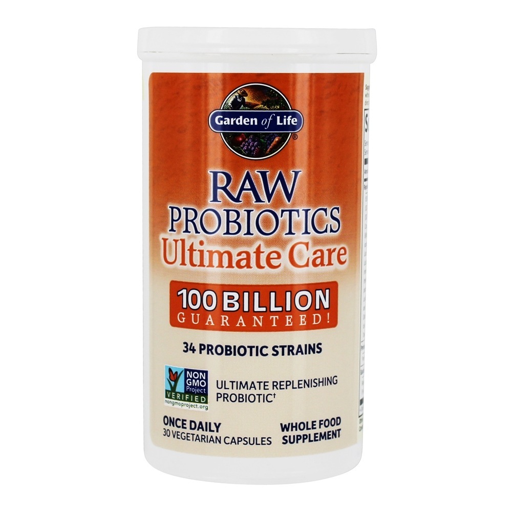 Cru Probiotic Final Cuidar 100 Bilhões de UFC - Cápsulas vegetarianas 30 Garden of Life - Imagem 2