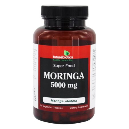 Moringa Super Comida 5000 mg. - Cápsulas vegetarianas 120 Futurebiotics