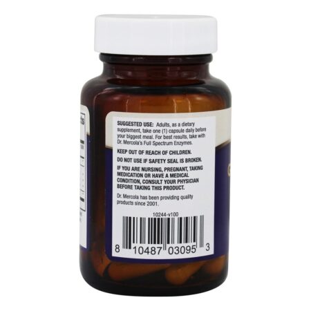 Enzimas da vesícula biliar - Cápsulas 30 Dr. Mercola - Image 3