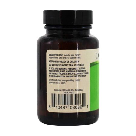 Folato de Metila 5 mg . - Cápsulas 30 Dr. Mercola - Image 3