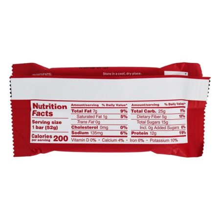 Proteína Bar Manteiga De Amendoim E Bagas - 1.83 oz. RXBAR - Image 3