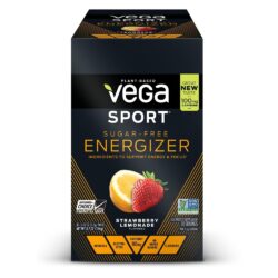 Esterilizador de Açúcar sem Açúcar Energizer Box Strawberry Lemonade - 30 Pacote (s) Vega