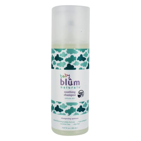 Shampoo Calmante para Pele Delicada - 14.07 fl. oz. Blum Naturals