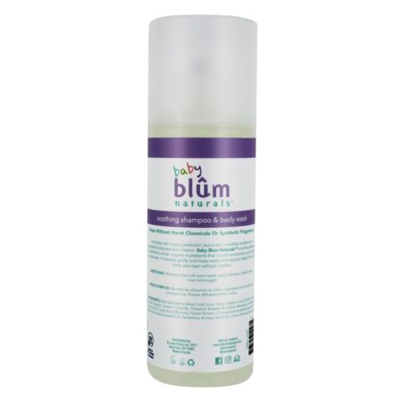 Shampoo Calmante para Pele Delicada - 14.07 fl. oz. Blum Naturals - Image 2